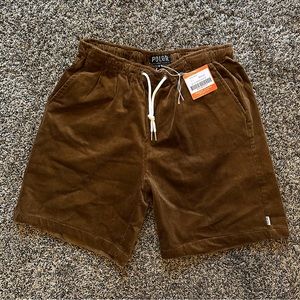 Poler Corduroy Chort Short - Brown, Size M